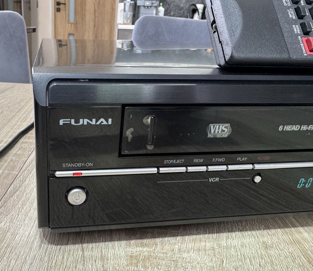 FUNAI WD6D-D4413DB #Przegrywanie VHS na DVD #HDMI #USB #DV #PL Menu