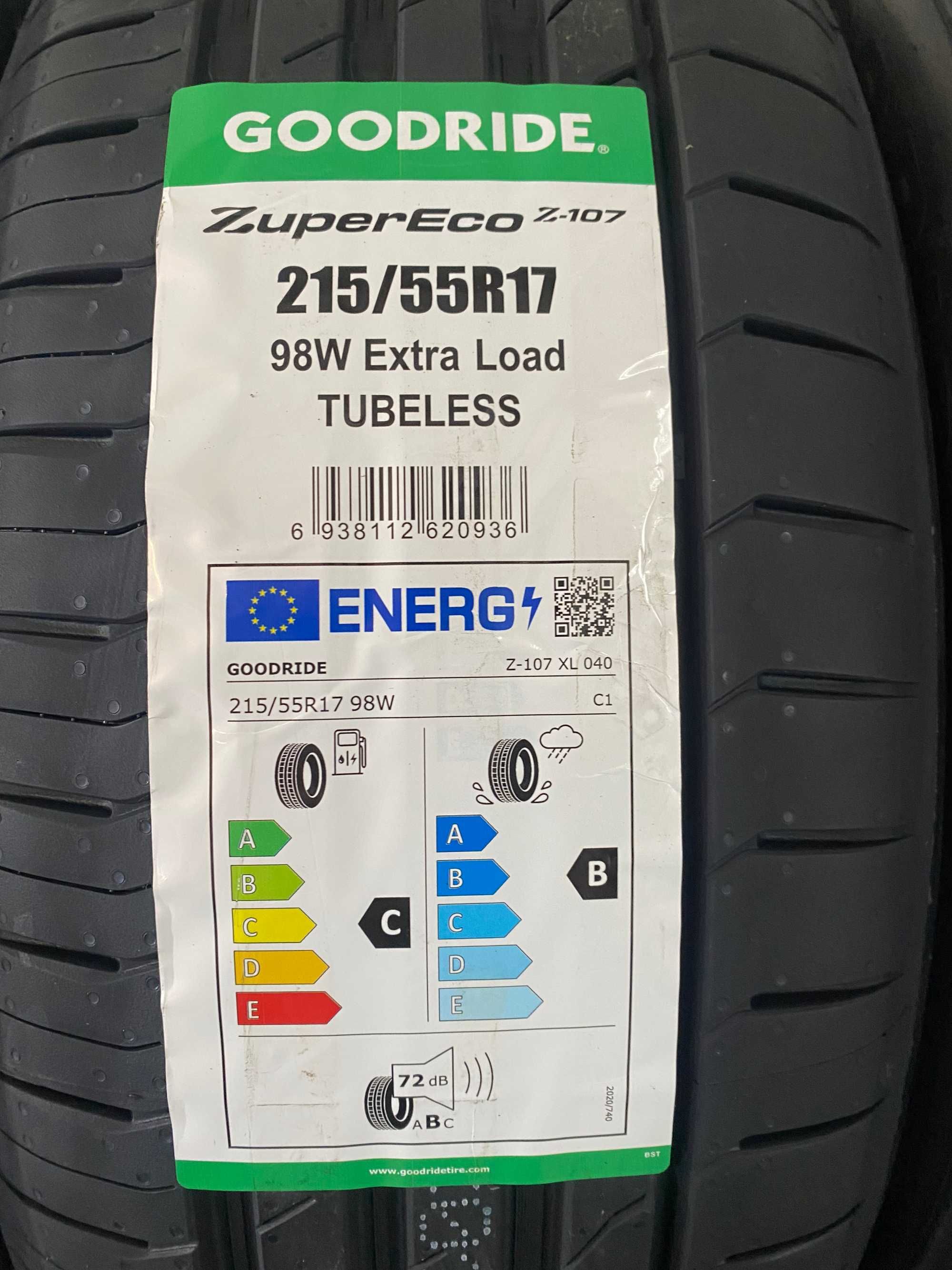 4x 215/55 R17 98W Goodride ZuperEco Z107 letnie 4szt. 2024