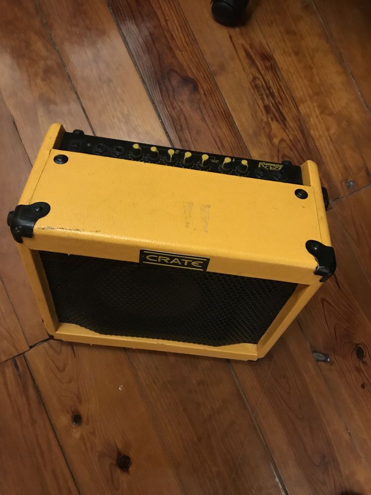 Amplificador Crate TAXI tx30w portatil raro ac+ bateria recarregavel