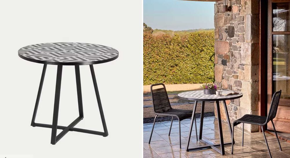 Mesa redonda “Tella” Ø 90 cm da Kave Home – nova, por abrir