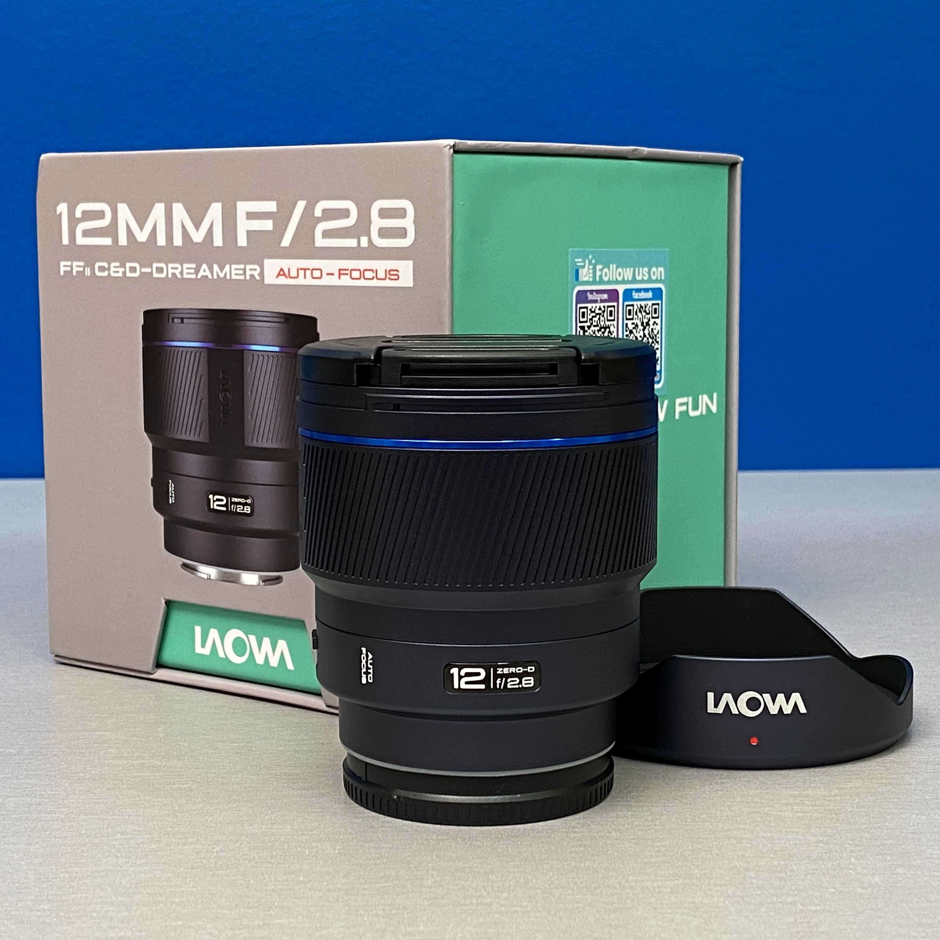 Laowa 12mm f/2.8 Lite Zero-D AF (Sony FE) - NOVA - 3 ANOS DE GARANTIA