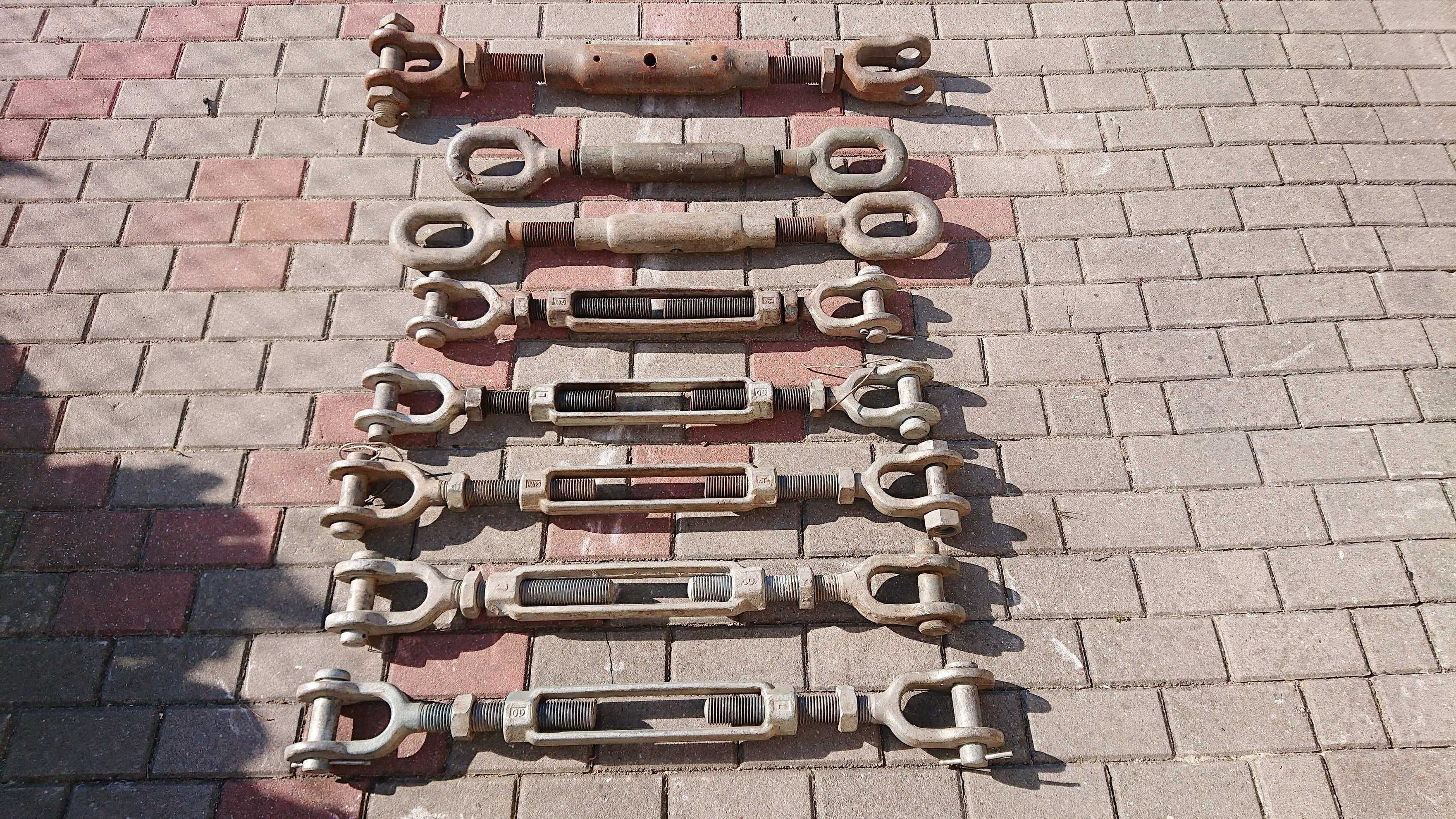 Śruba rzymska napinająca M52 x 300 (napinacz, naciąg, ściągacz, ścisk)