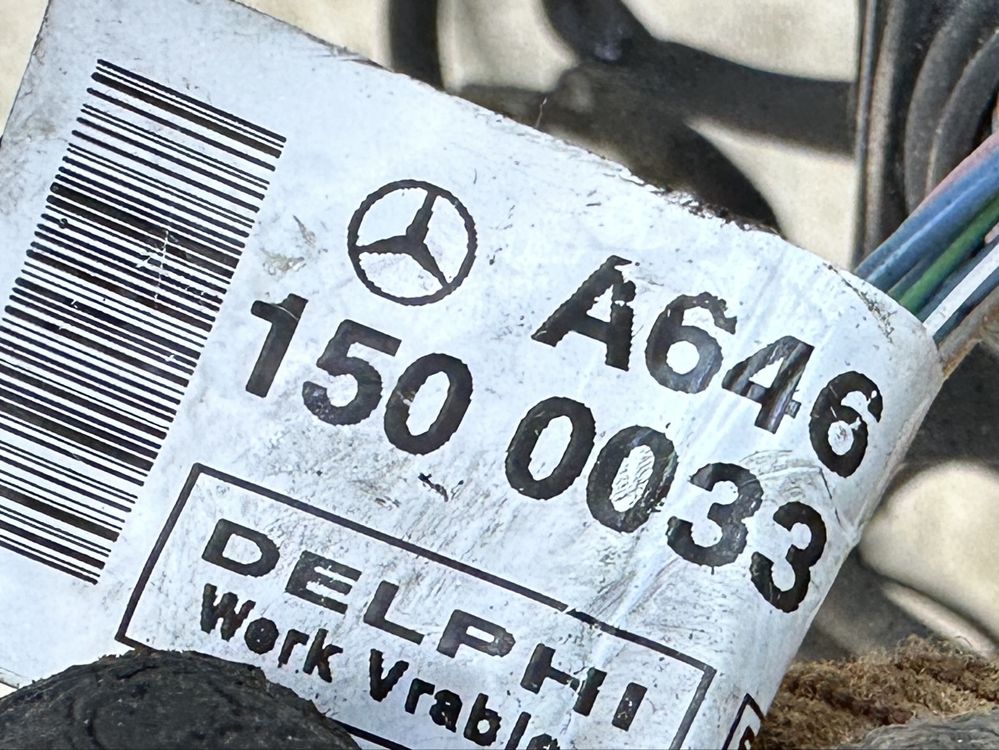 Mercedes E W211 wiązka instalacja silnika 2.2 CDI
