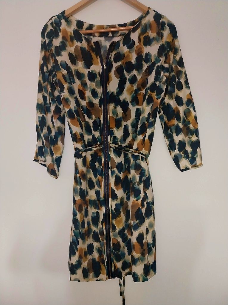 Vestido estampado - Zara