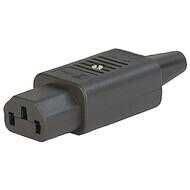 SCHURTER  4782.0100 Wtyk IEC 10 A, 250 VAC