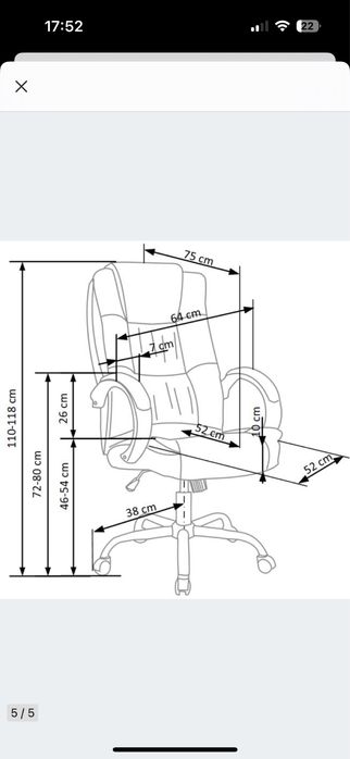 Fotel buliurowy pracowniczy RELAX