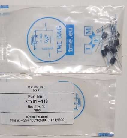 Nowe czujniki temperatury KTY81-110 NXP
