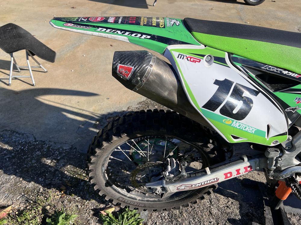 Kawasaki KX450F 2014 troco por moto 4
