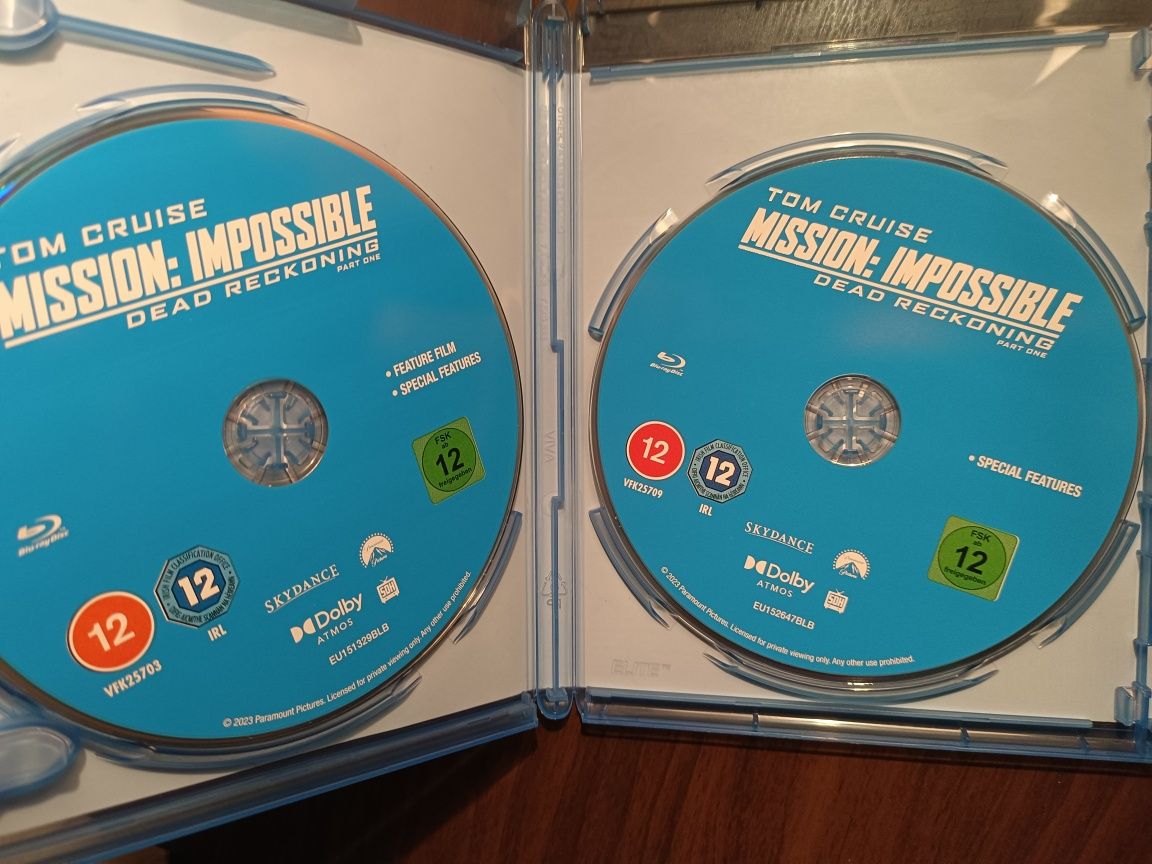 Mission Impossible Dead Reckoning Blu-ray
