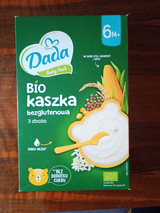 Nowa kaszka bio bezglutenowa 3 zboża