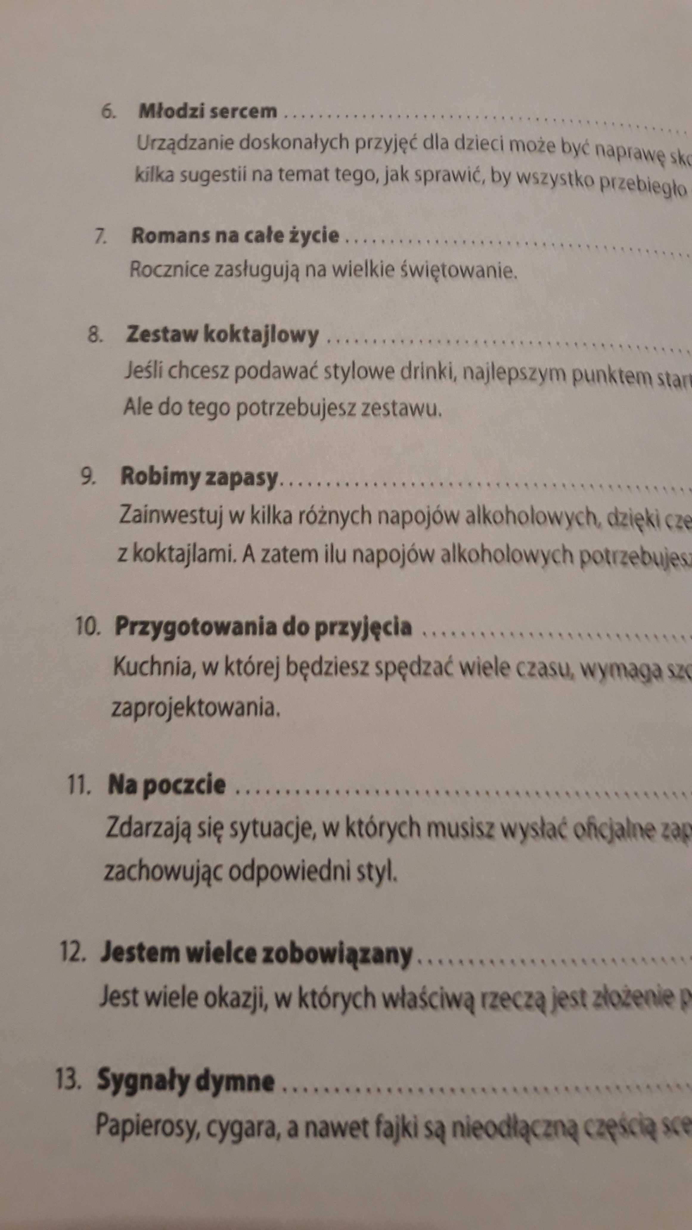 Książka - Doskonałe przyjęcia