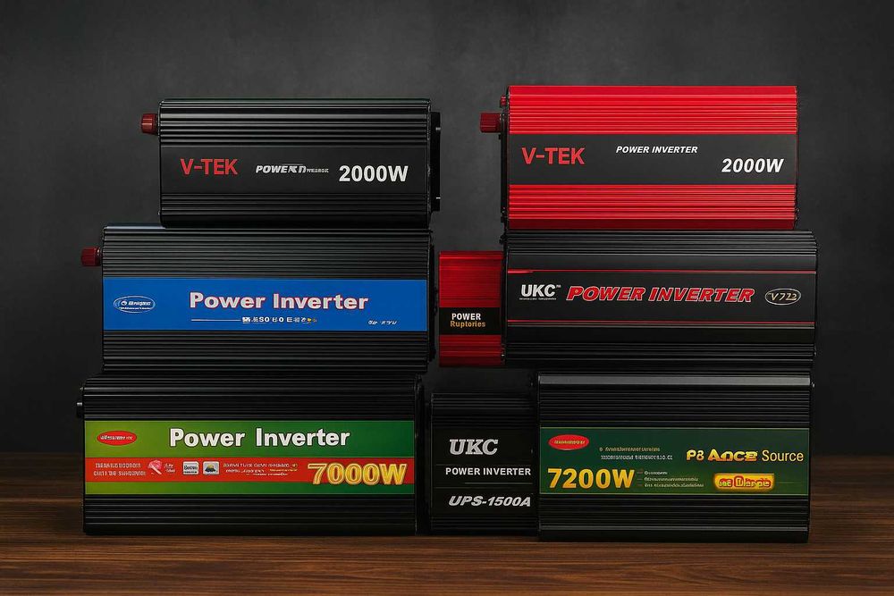 Ассортимент инверторов с чистой синусоидой 12v-220в 1000-7000вт/UPS