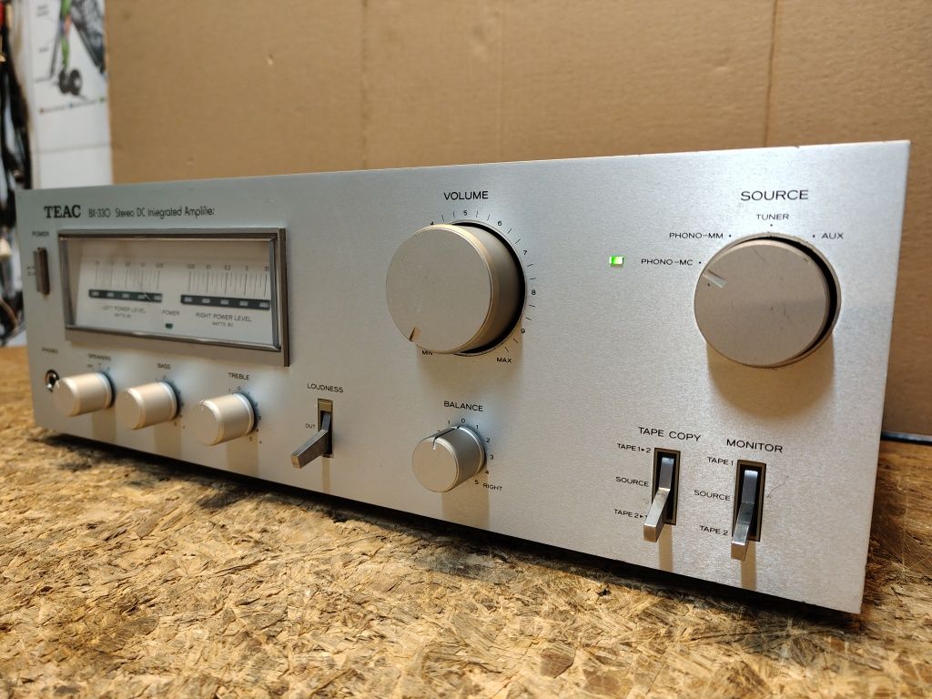 Wzmacniacz Teac BX-330, Made in Japan, retro, vintage, lata 80'