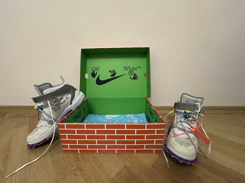 Nike air force 1 x off white mid 44,5