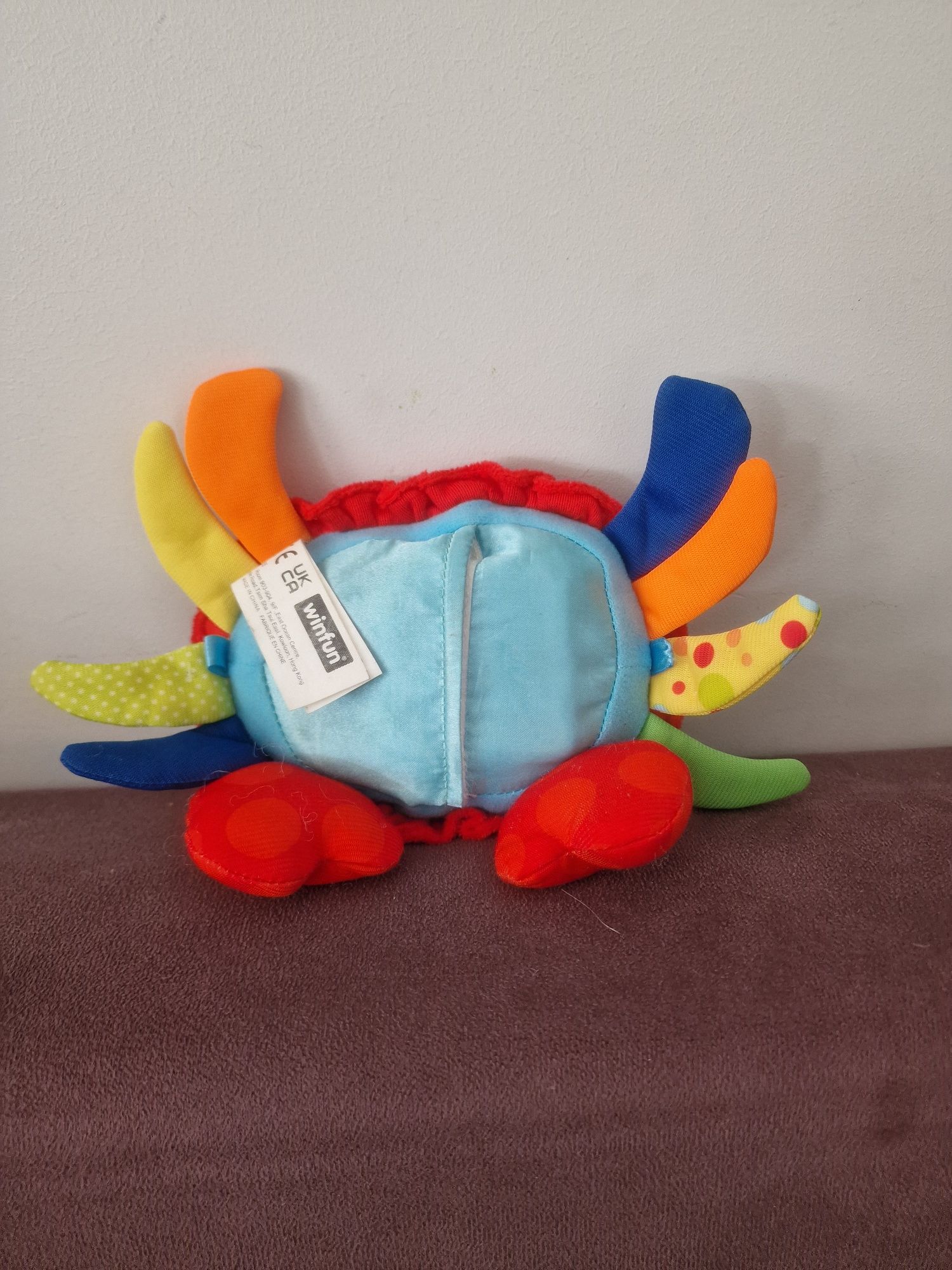Krab Smily play do nauki raczkowania rak tańczy chodzi wiruje