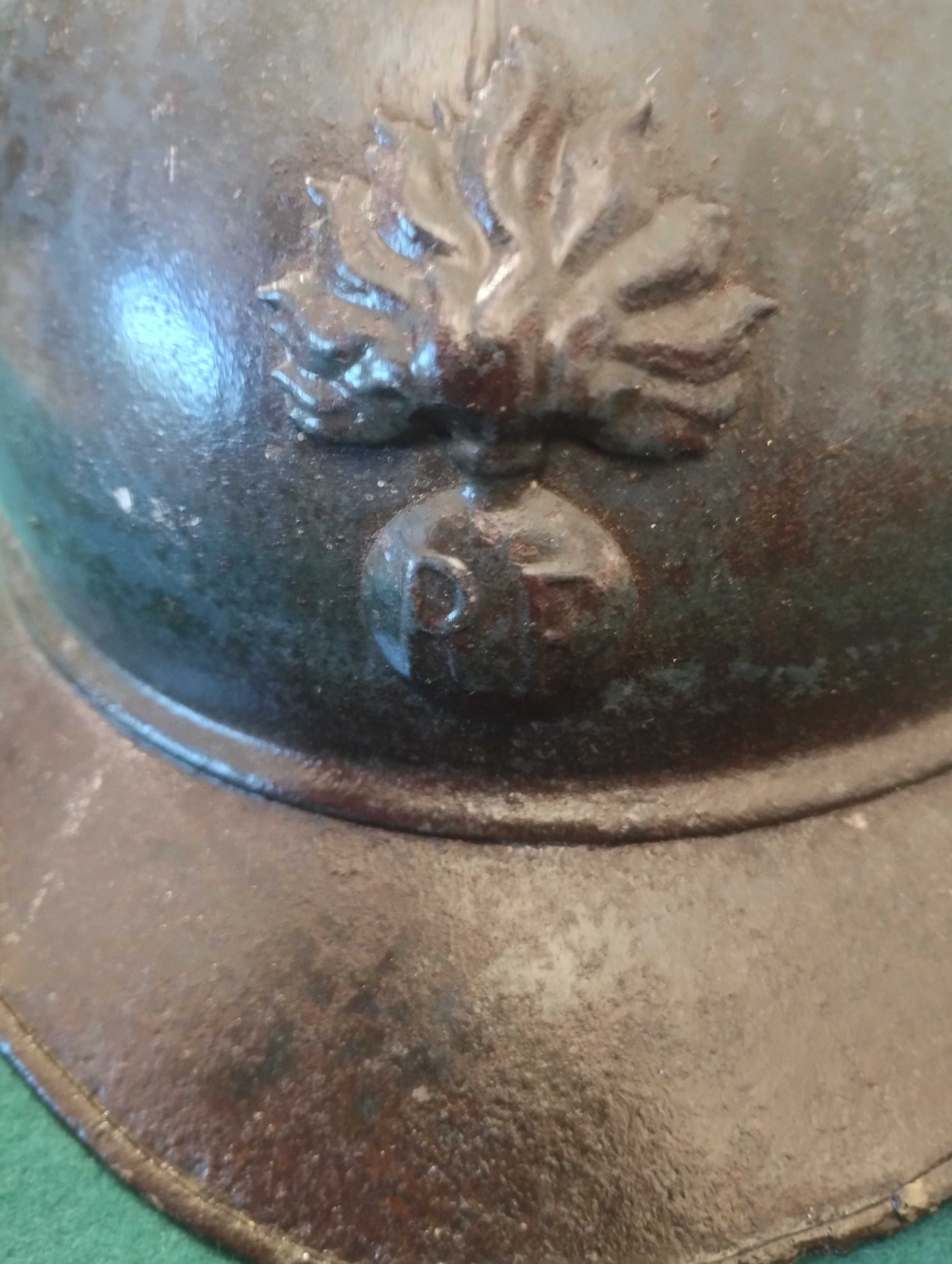 Capacete Adrian 1915, 2º modelo de infantaria