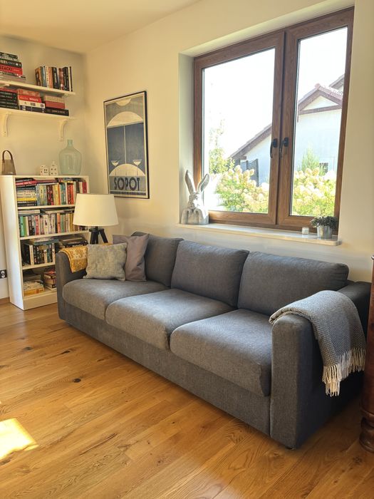 Kanapa sofa Vimle IKEA grantowa