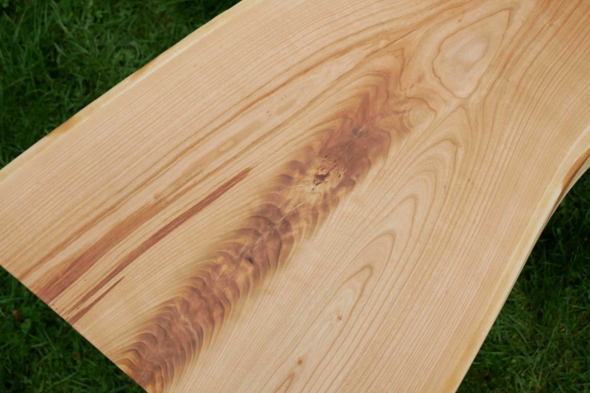 Stolik/stół kawowy z drewna/ drewniany z wiśni