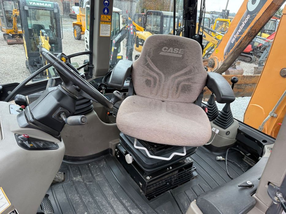 Koparko-Ładowarka CASE 580 T z 2012 roku koparka 3 łyżki MŁOT DO KUCIA