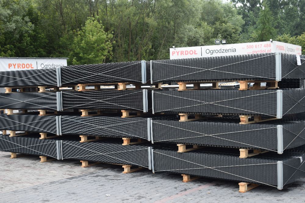 Kompletne ogrodzenie panelowe 123cm fi4 - 47zł/mb
