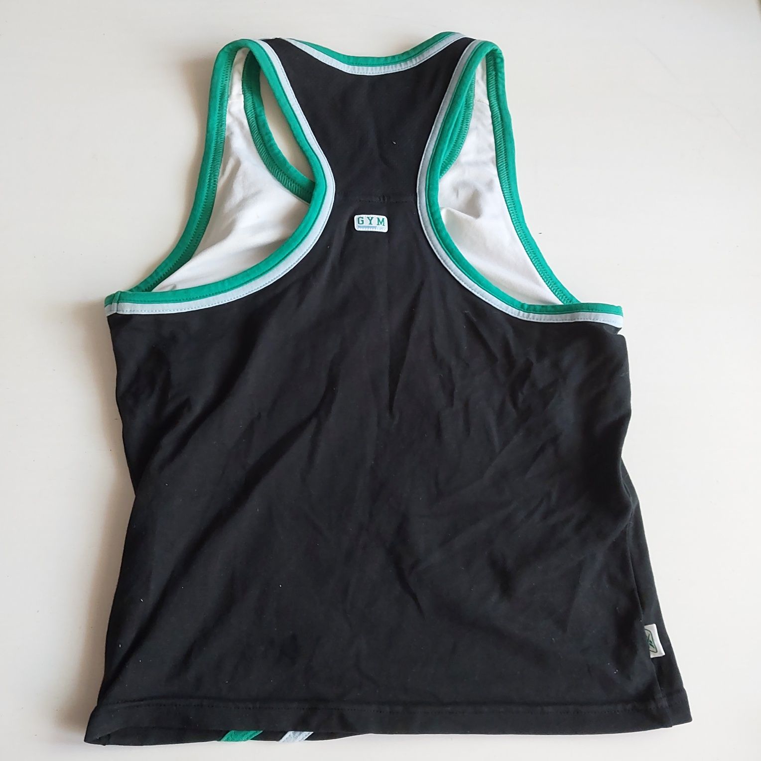 Reebok strój Fitness na ramiączka tank top czarny