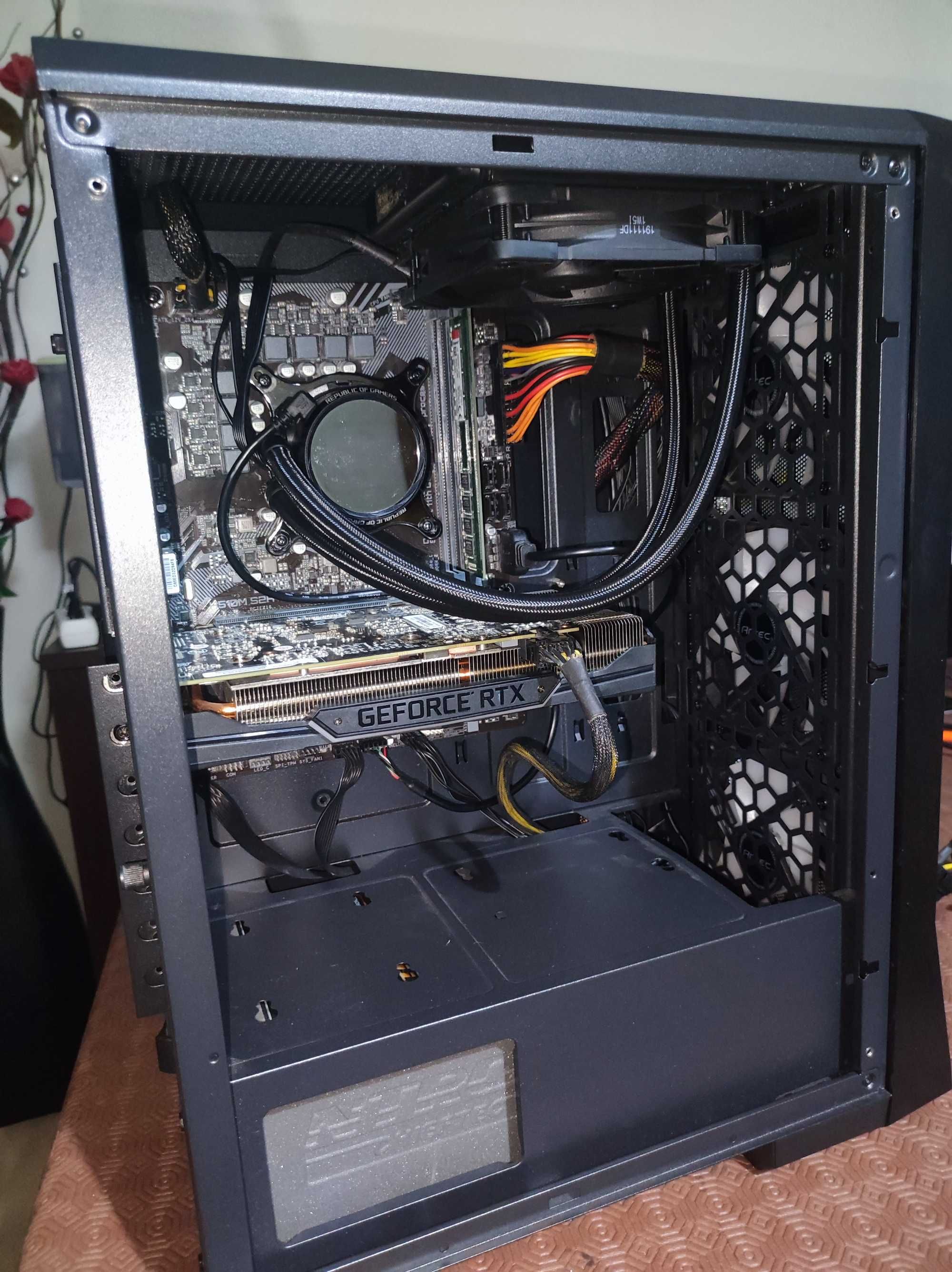 Computador PC Gaming Cpu i5-11400F RTX 2060 16gb 1TB Nvme Placa H510