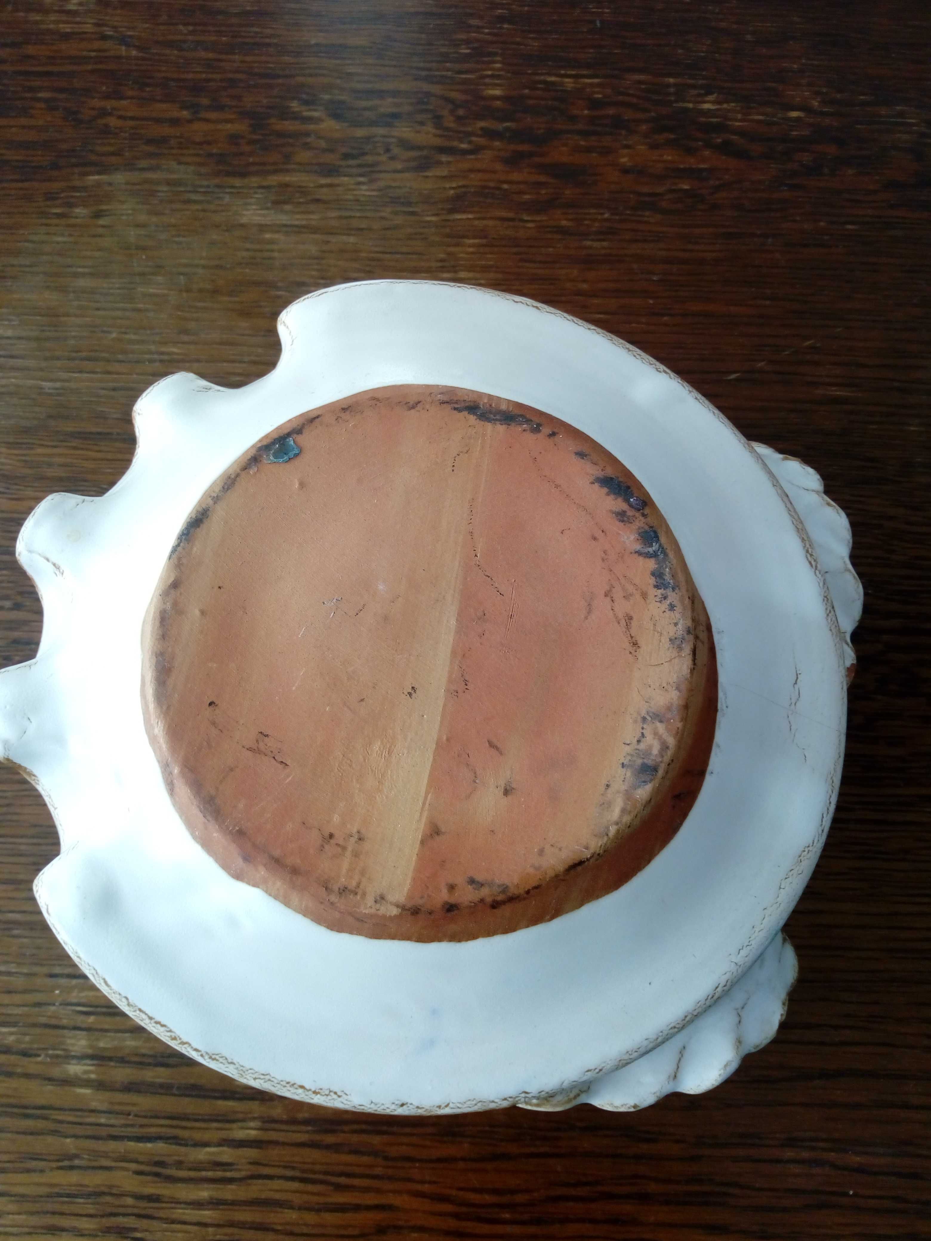 ceramiczny świecznik-kaganek
