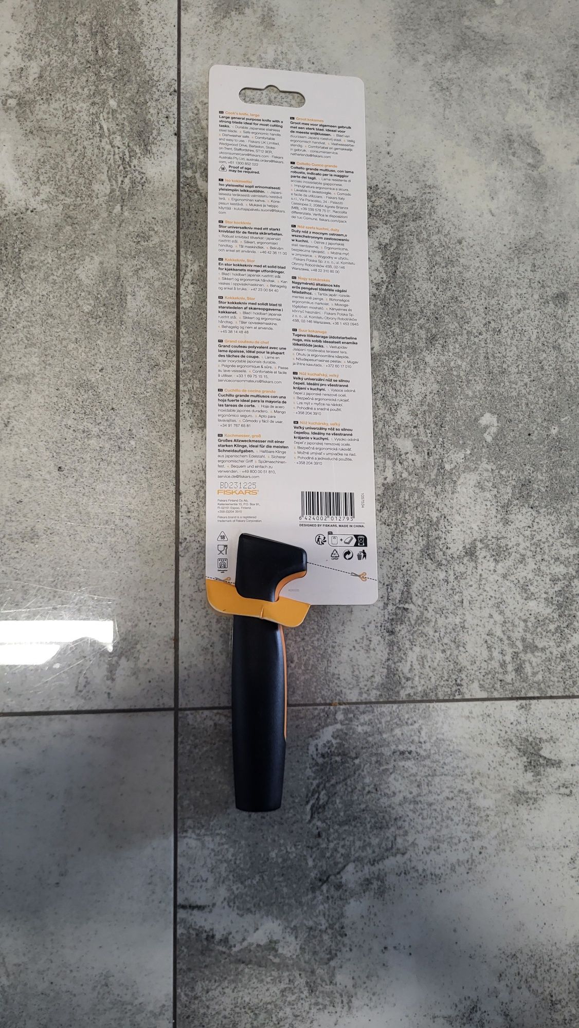 Nóż szefa kuchni 20cm FISKARS Functional Form