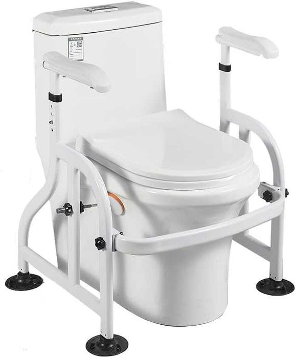 Krzesło toaletowe sedesowe dla seniorów Przenośne Składane do 200kg