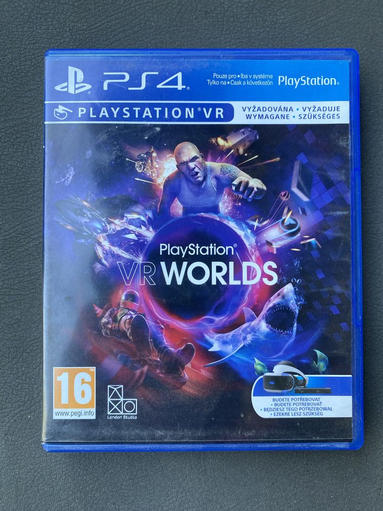 Gra Play Station Worlds PS4 Play Station VR ps4 pudełkowa VR