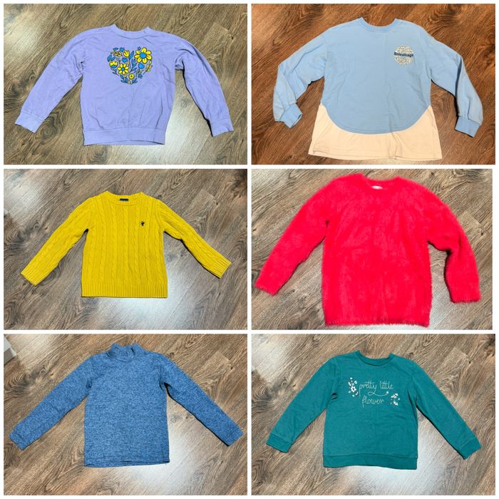 Пакет речей із кофтинок осінь-зима на 116-128 зріст