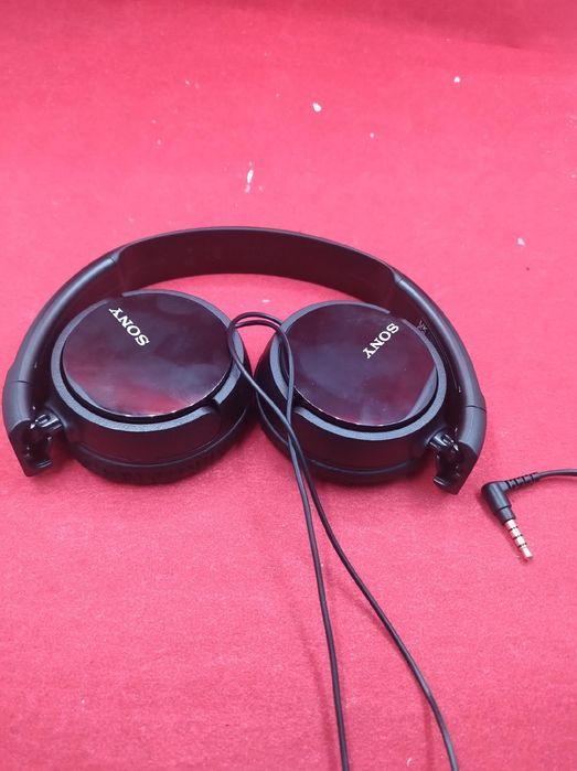 słuchawki nauszne sony mdr-zx110ap czarny 12-22khz przewodowe jakość