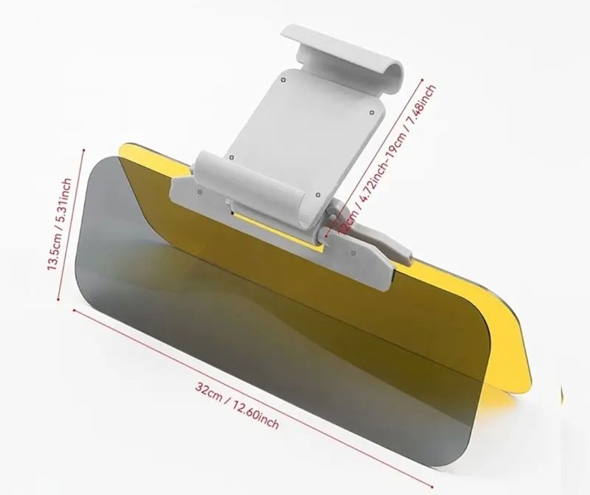 Oslona przeciw słoneczna I odblaskami świateł materiał  ABS