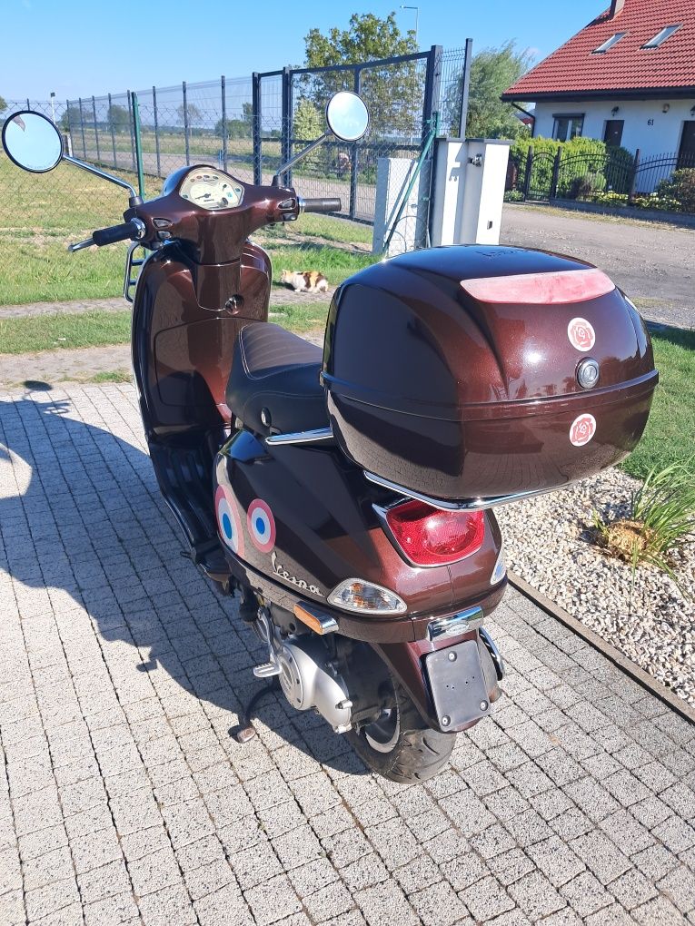 Motorower Vespa LX 50 4T, zarejestrowany.