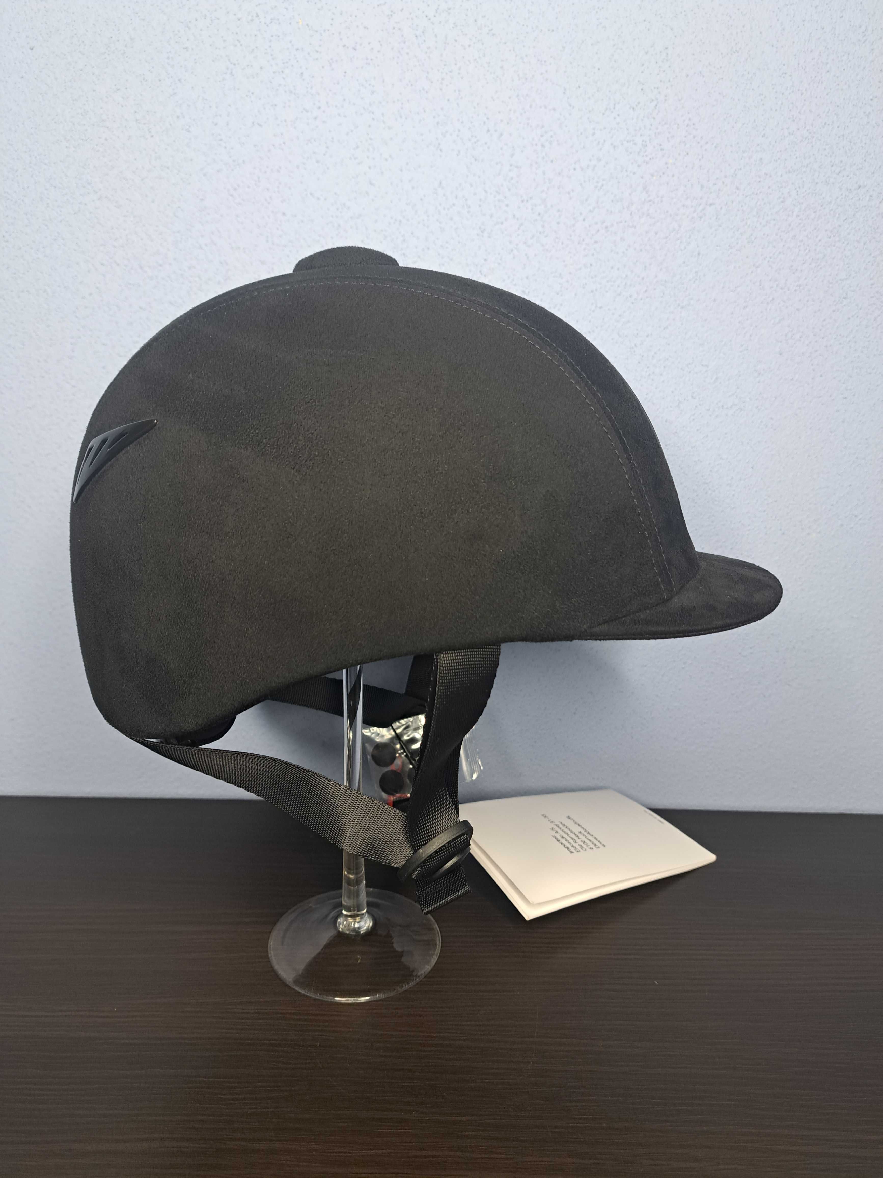 Kaski Kask jeździecki toczek Lazura r. 52-54 cm S