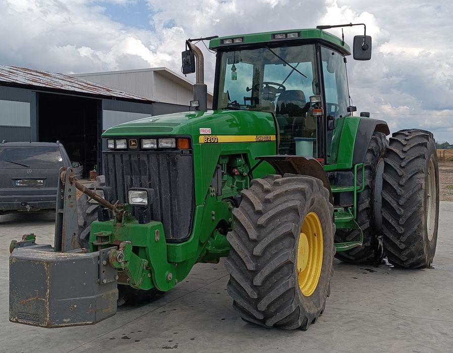 John Deere 8200  koła bliźniacze