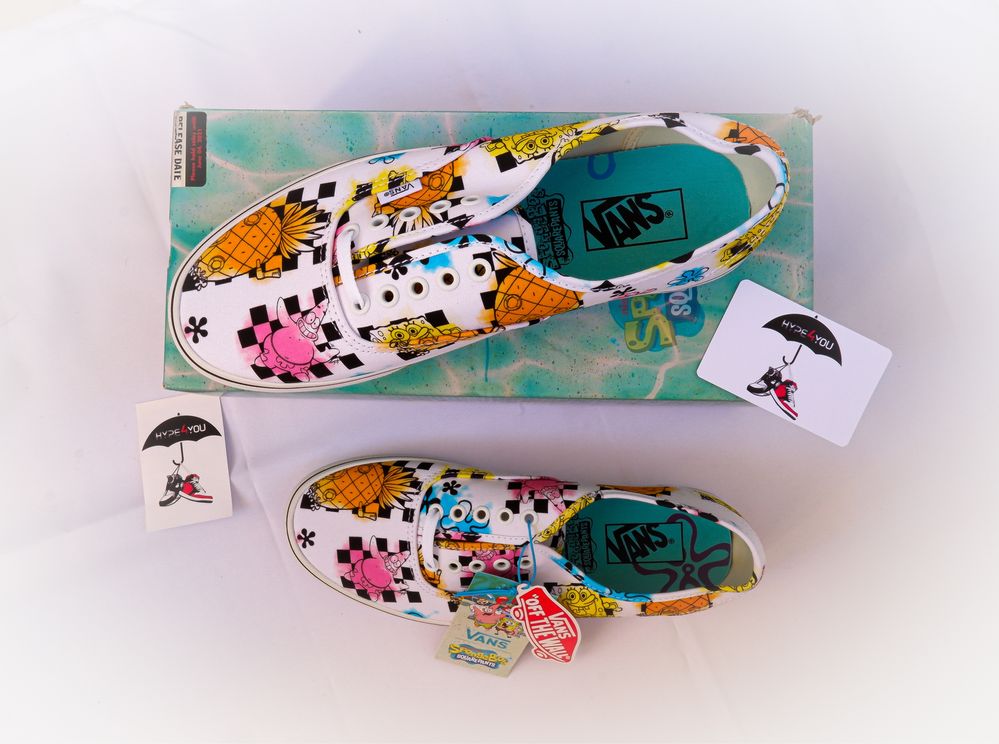 Vans spongebob (edição limitada)