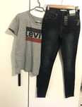 Spodnie r.32 xxs. Nowe, wysoki stan, skinny
