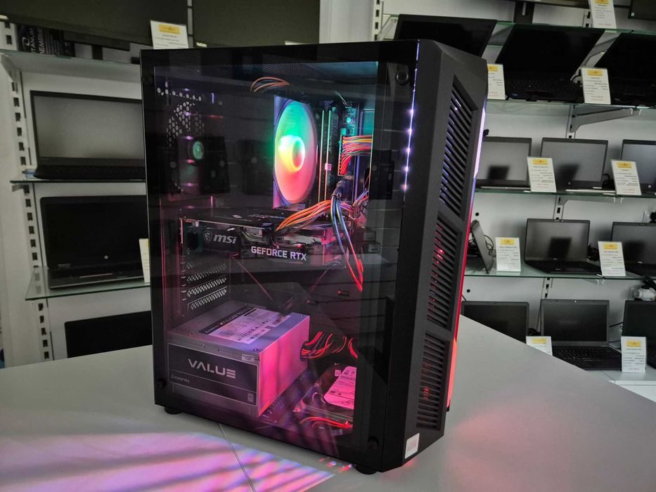 Komputer Aerocool Intel i5 Pamięć 16gb Dysk 480gb Rtx3050 6gb Win11 GW