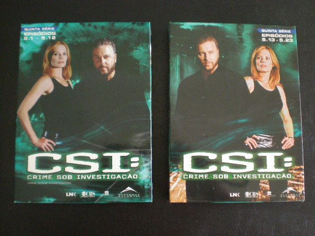 Série TV - CSI - da 1ªserie até 6ª serie + filme