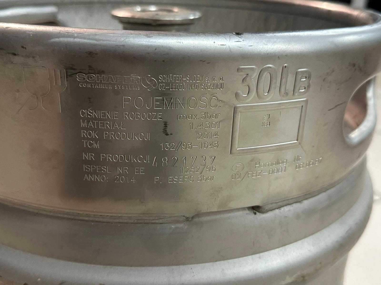 Keg 30l Din Beczka Po Piwie Na Destylator 1 Sztuka