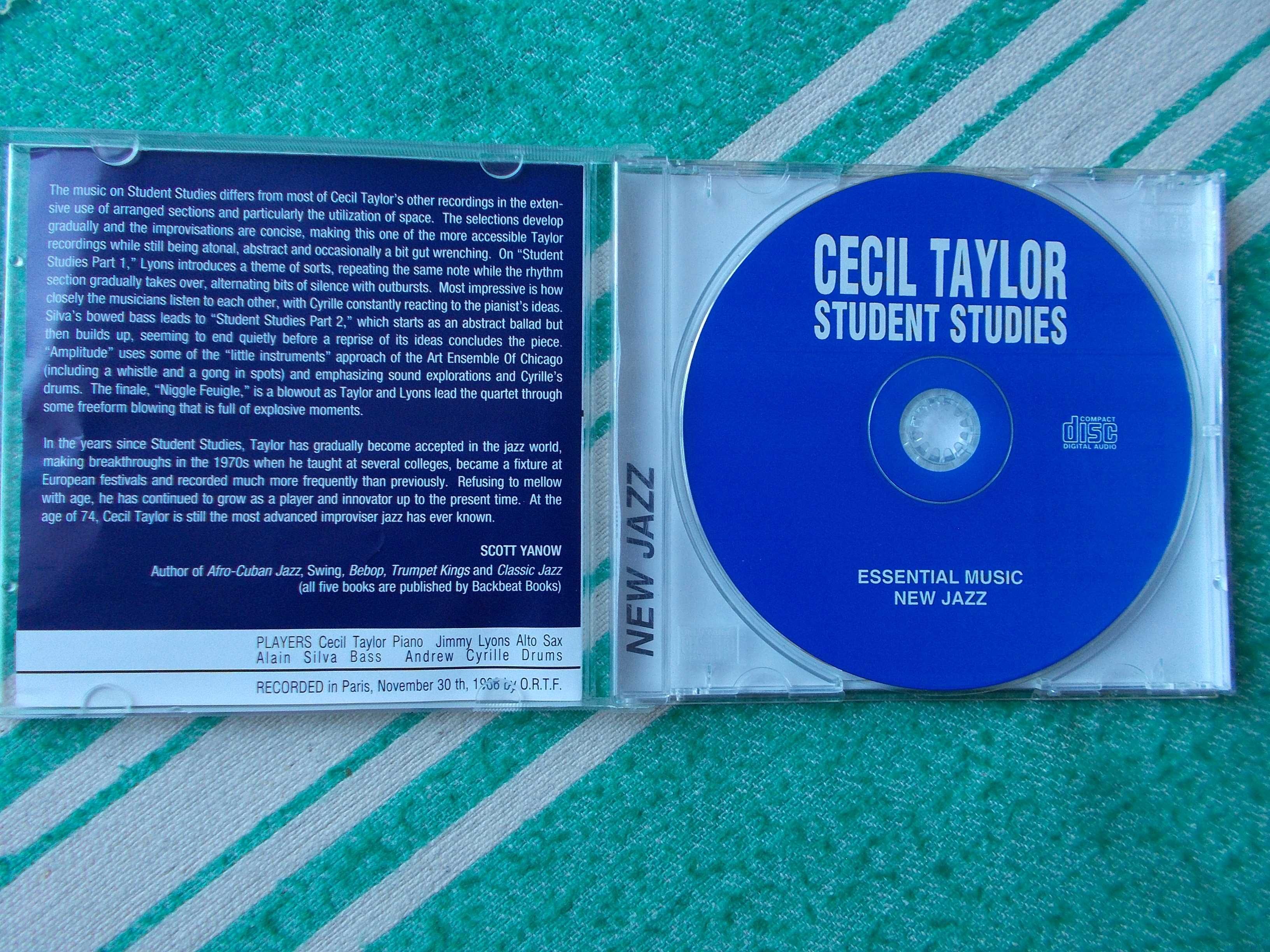 Cecil Taylor. "Student Studies"  CD-диск.