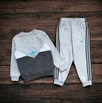 Оригінальний спортивний костюм на флісі Adidas на 5/6 років