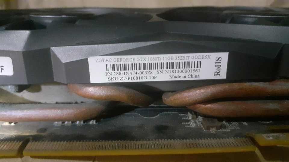 9 gráficas computador lote