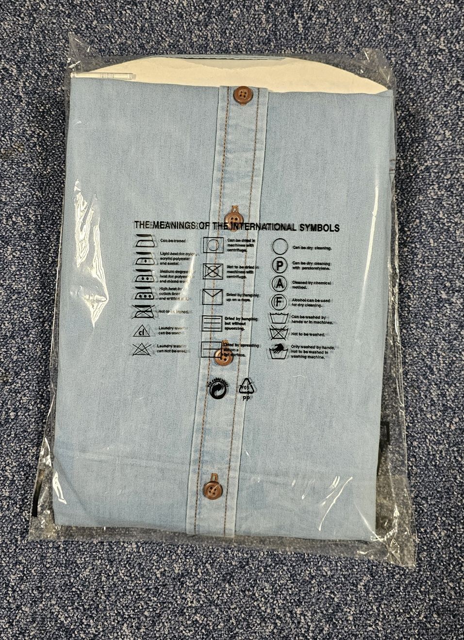 Holenderska koszula jeansowa Wan Denim XXL rozmiar