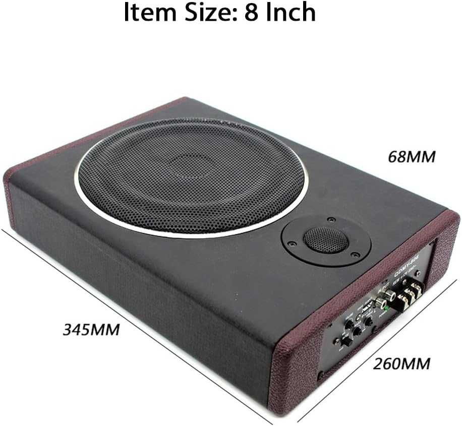 Głośnik samochodowy 600 W subwoofer wzmacniacz mocy