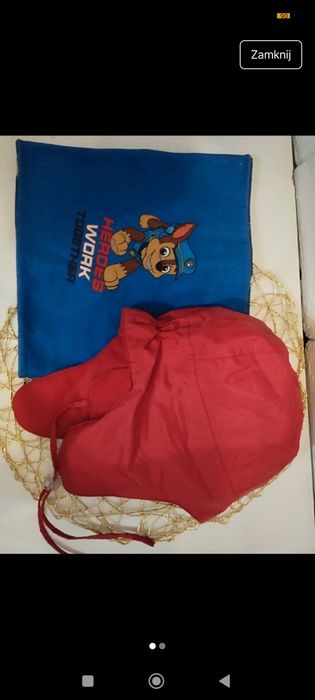 Czapka reima plus komin psi patrol r 5/7 lat