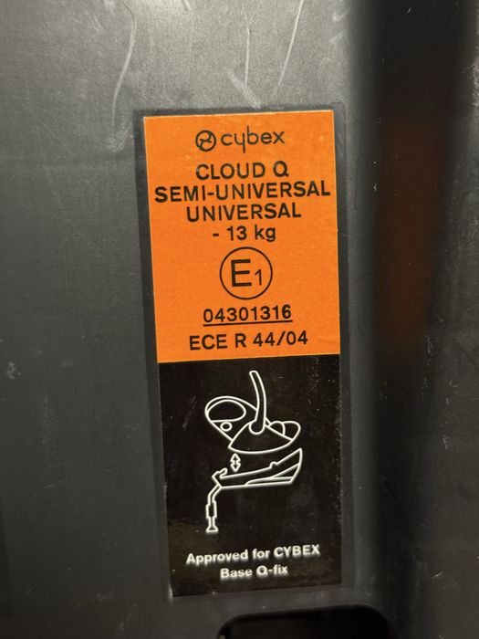 АвтолюлькаCYBEX Cloud Q 0+