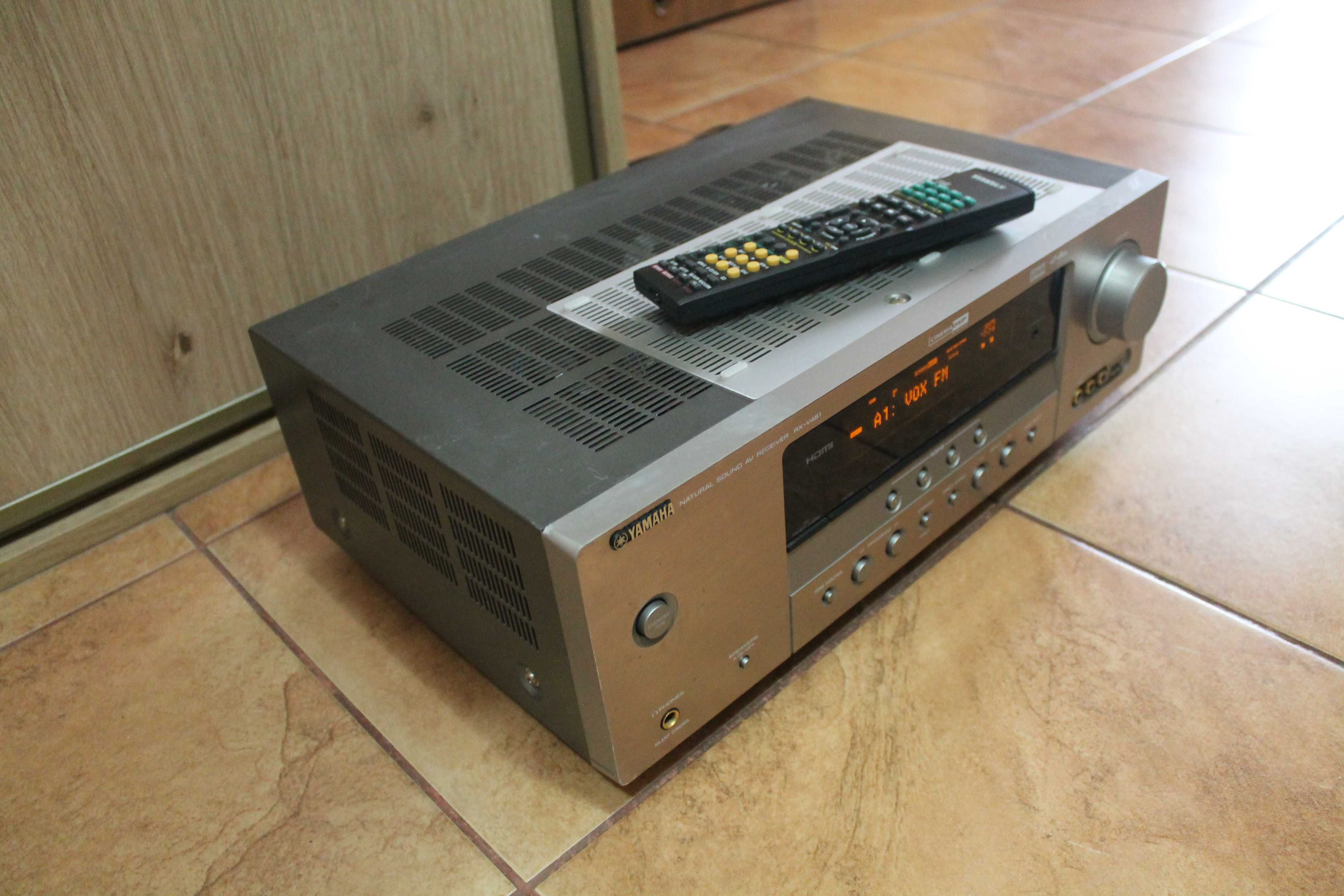 Amplituner Kino Domowe 5.1 Yamaha RX-V461 PILOT/USB/HDMI