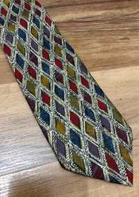 Kozacki krawat Marks&Spencer st.Michael długość 146cm piękny
